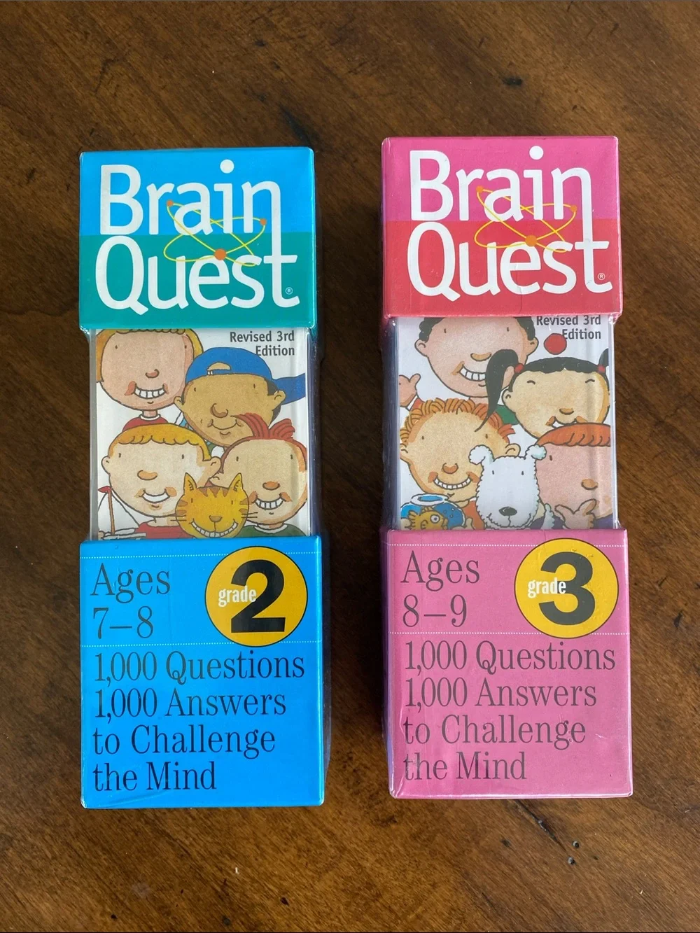 NWT • Brain Quest • Bundle • 1000 Questions to Challenge the Mind • Grade 2 & 3